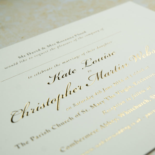 When to send your wedding invitations
