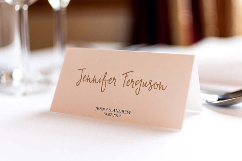 luxuryweddinginvitationsbycombossa HD Printed Wedding Invitations Modern Calligraphy, Wedding Place Card