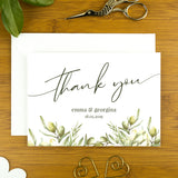 Wedding, engagement, anniversary thank you cards