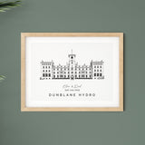 a venue illustration wedding gift of dunblane hydro