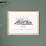 Piersland House Hotel, Personalised Gift for Wedding Booking