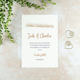 Turnberry Hotel Wedding Invitation, Wedding Venue Illustration