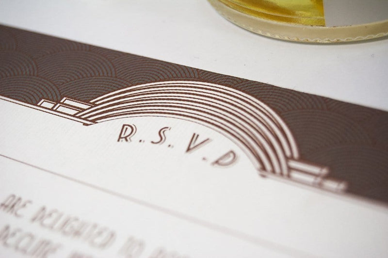 luxuryweddinginvitationsbycombossa Embossed Wedding Invitation Embossed Wedding Invitation, Art Deco NEW