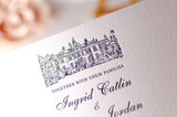 luxuryweddinginvitationsbycombossa Letterpress Wedding Invitations Letterpress Wedding Invitation, Hampton Court House