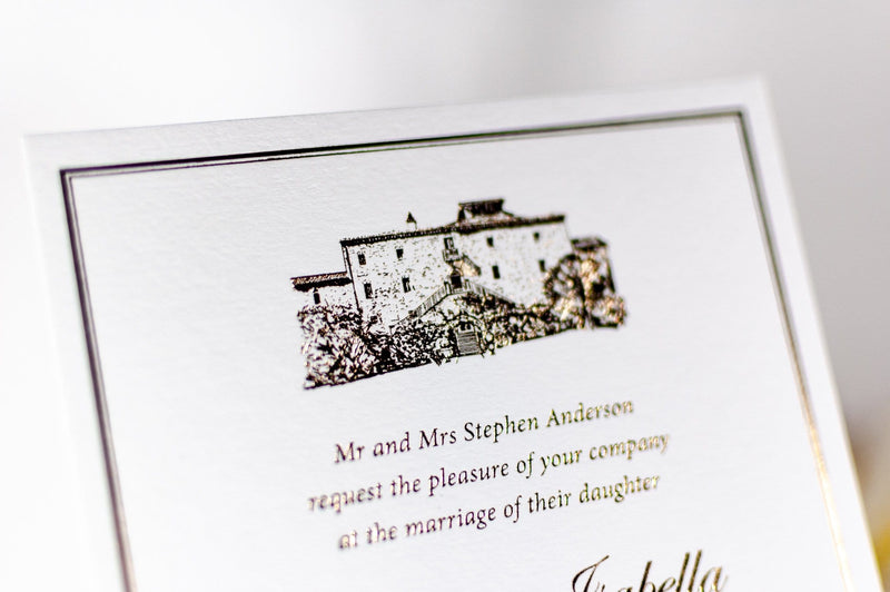 luxuryweddinginvitationsbycombossa Embossed Wedding Invitation Embossed Wedding Invitation, Italian Wedding Villa