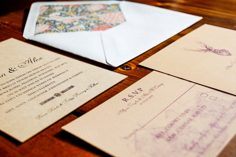 luxuryweddinginvitationsbycombossa Embossed Wedding Invitation Embossed Wedding Invitation, Stag