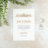 Gosford House Wedding Invitation, Wedding Venue Illustration