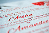 luxuryweddinginvitationsbycombossa Letterpress Wedding Invitations Letterpress Wedding Invitation, Floral Gypsophila