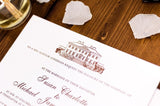 luxuryweddinginvitationsbycombossa Letterpress Wedding Invitations Letterpress Wedding Invitation, Dumfries House