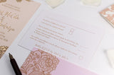 luxuryweddinginvitationsbycombossa Embossed Wedding Invitation Embossed Wedding Invitation, Floral