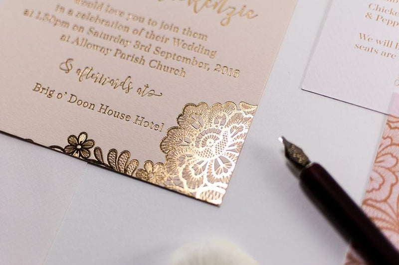 luxuryweddinginvitationsbycombossa Embossed Wedding Invitation Embossed Wedding Invitation, Floral