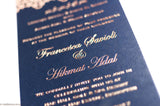 luxuryweddinginvitationsbycombossa Embossed Wedding Invitation Embossed Wedding Invitation, Arabic Geometric Pattern