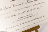 luxuryweddinginvitationsbycombossa Embossed Wedding Invitation Embossed Wedding Invitation, Blairquhan Castle