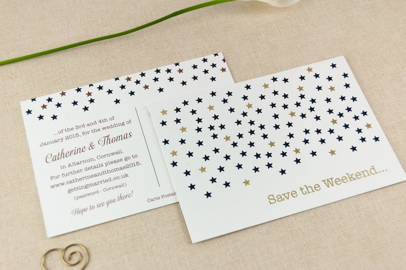 Starry, Starry Night, Save the Date.
