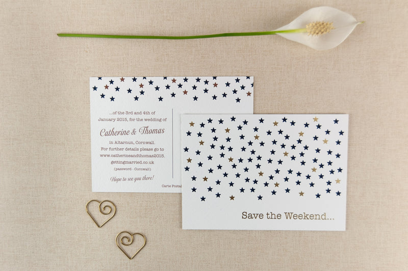 Starry, Starry Night, Save the Date.