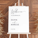 Wedding Stationery Deposit with FREE WELCOME SIGN